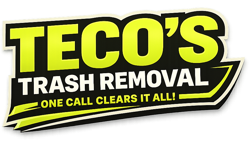 Teco's Trash Removal Logo
